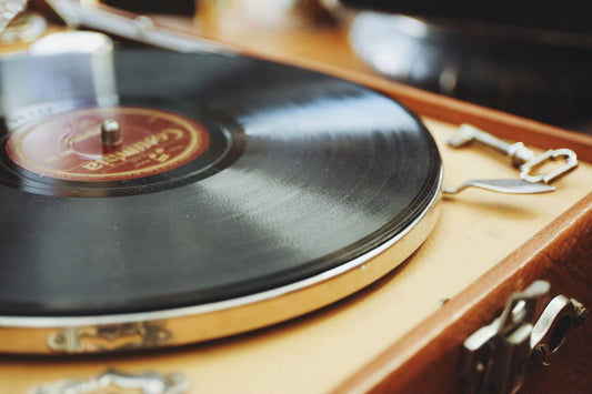 vinyl record player