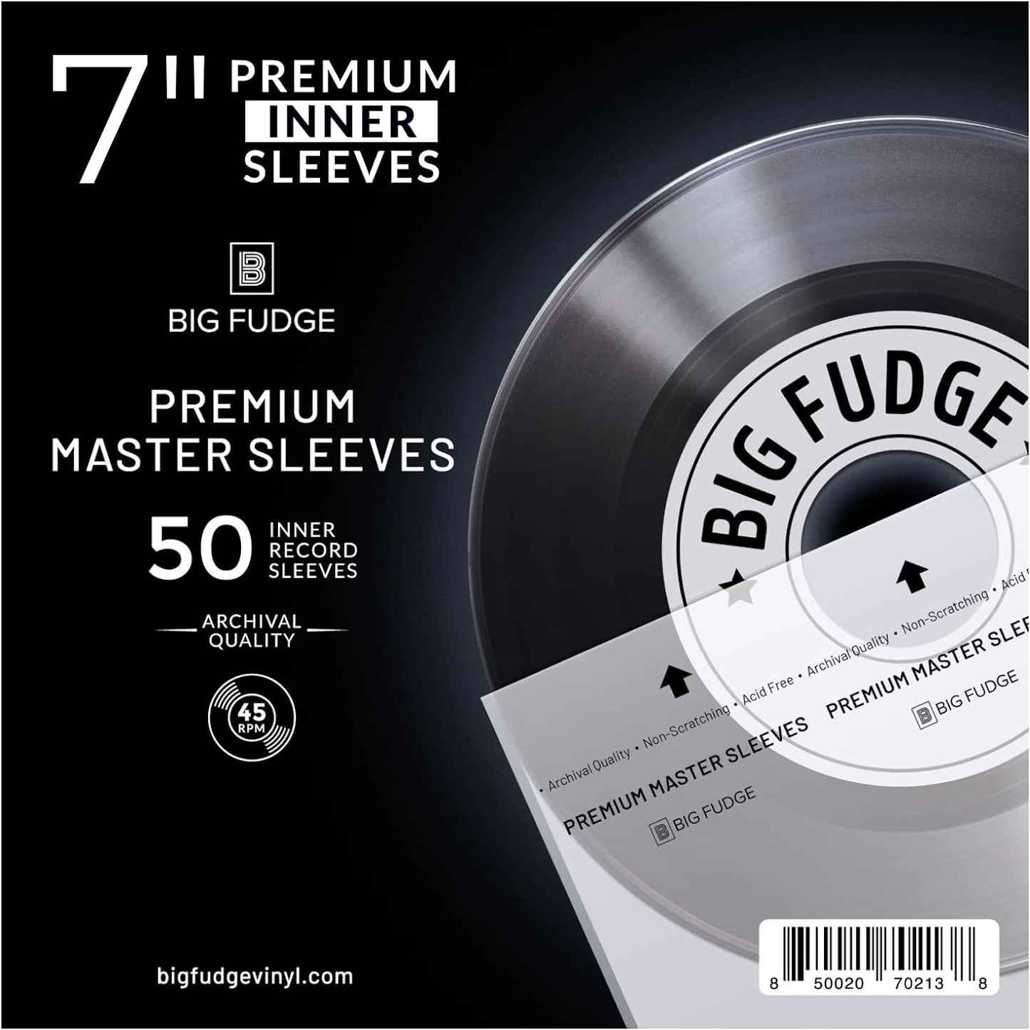 Premium Master Sleeves - 3-ply HDPE, Rice Paper Backing, Archival Quality