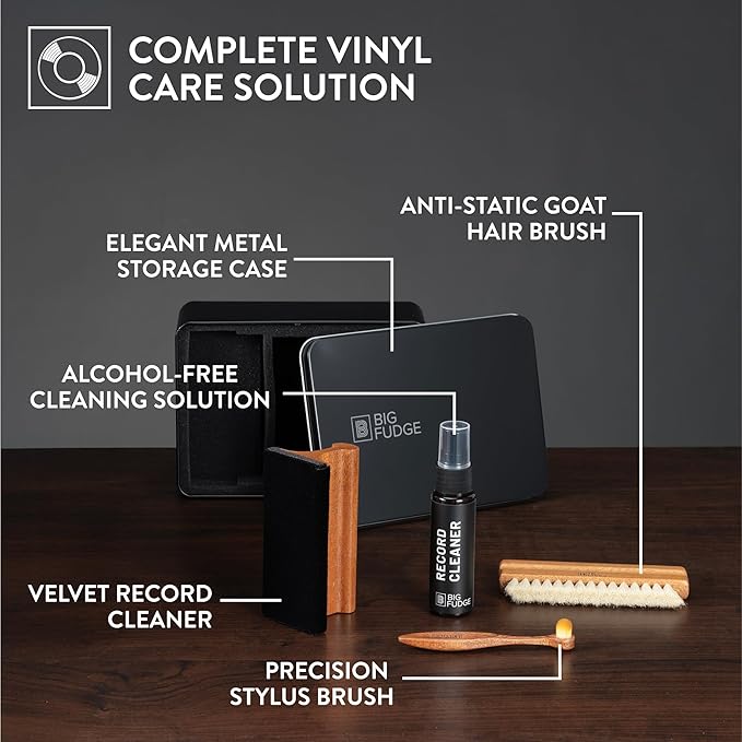 Collector's Edition Record Cleaning Brush Kit