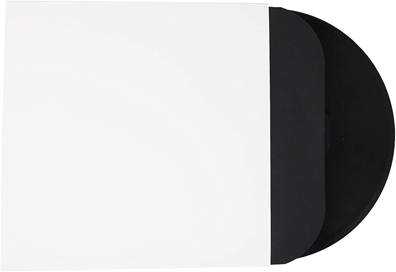 Blank Album Jackets, Black or White