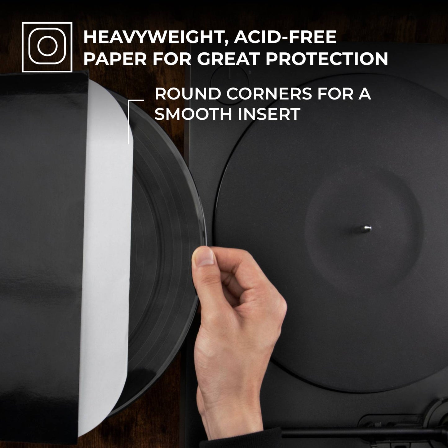 Heavyweight acid free paper for great protection