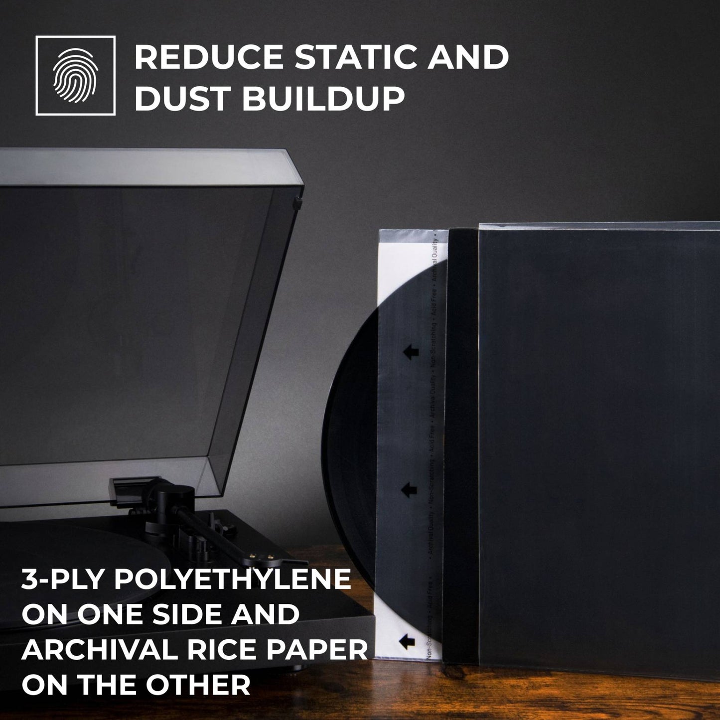 Reduce Static and Dust buildup