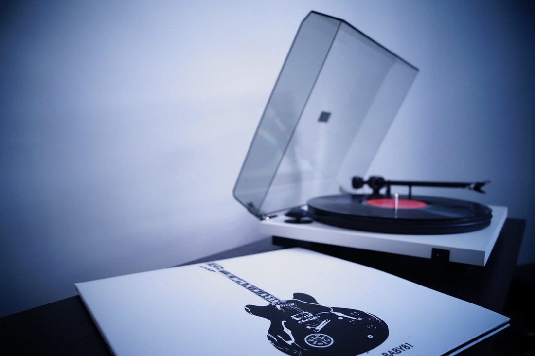 record player and sleeve