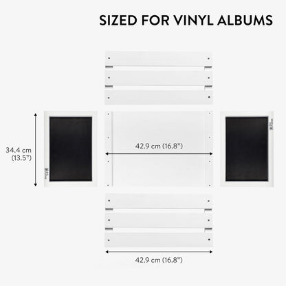 Record Crate with Chalkboard