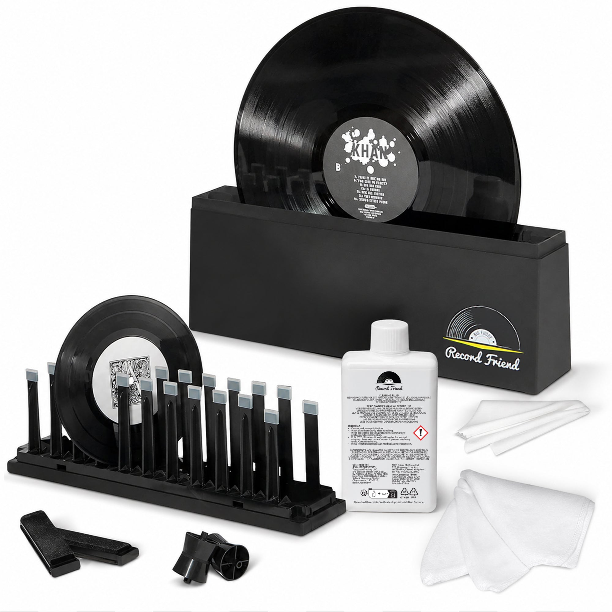 Record Friend レコードクリーニングシステム 1 Vinyl Record Cleaner | Record Friend™ Cleaning Kit – BIG FUDGE VINYL