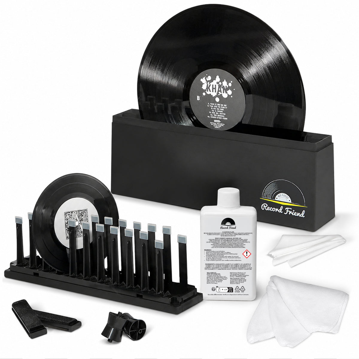 1 Vinyl Record Cleaner | Record Friend™ Cleaning Kit – BIG FUDGE VINYL