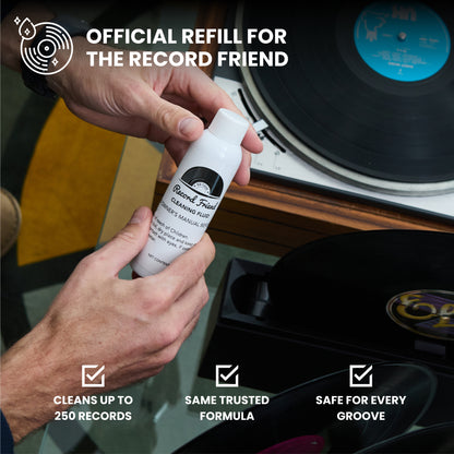 Record Friend Cleaning Fluid - 150ml (5.1oz) Refill Bottle