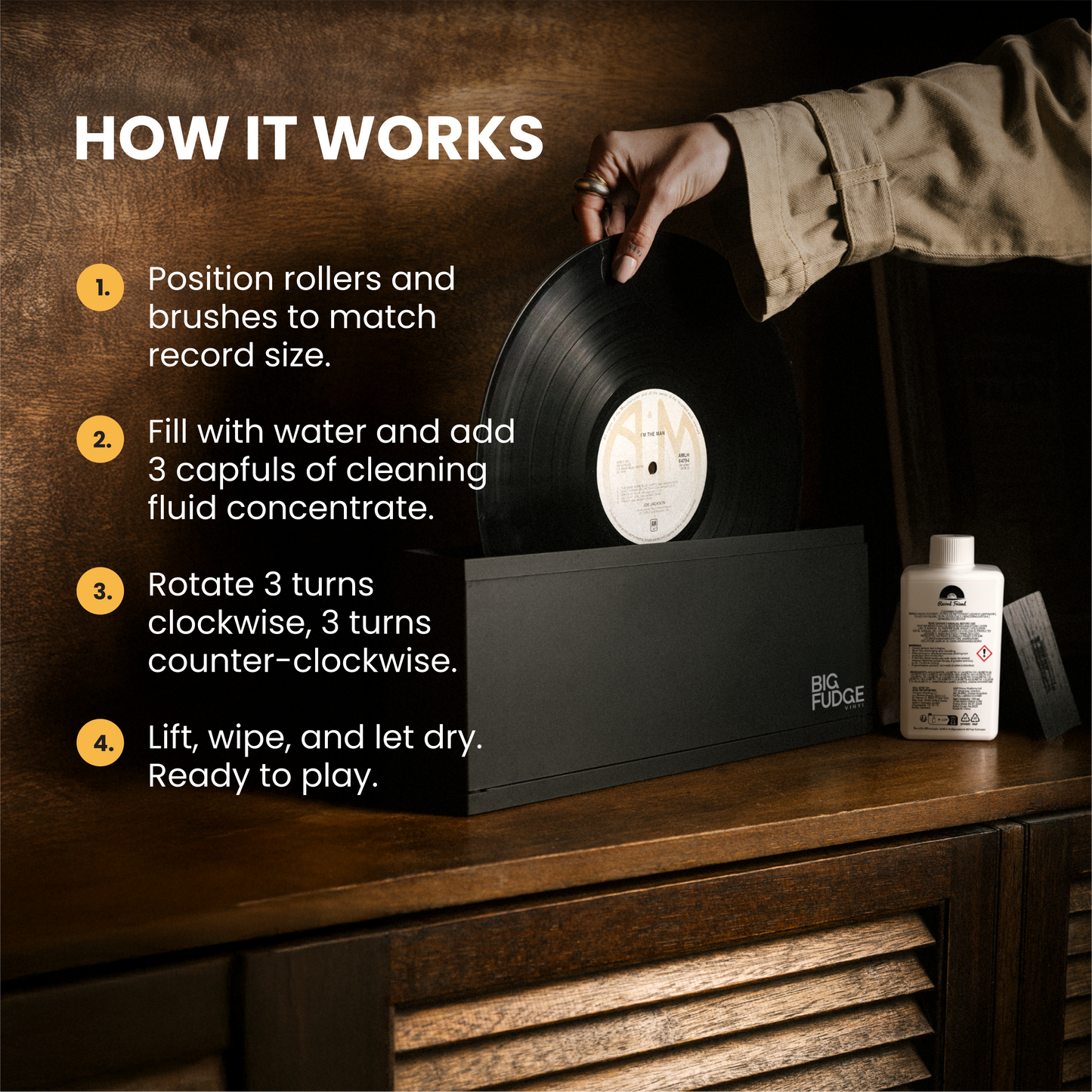 Record Friend Vinyl Record Cleaner