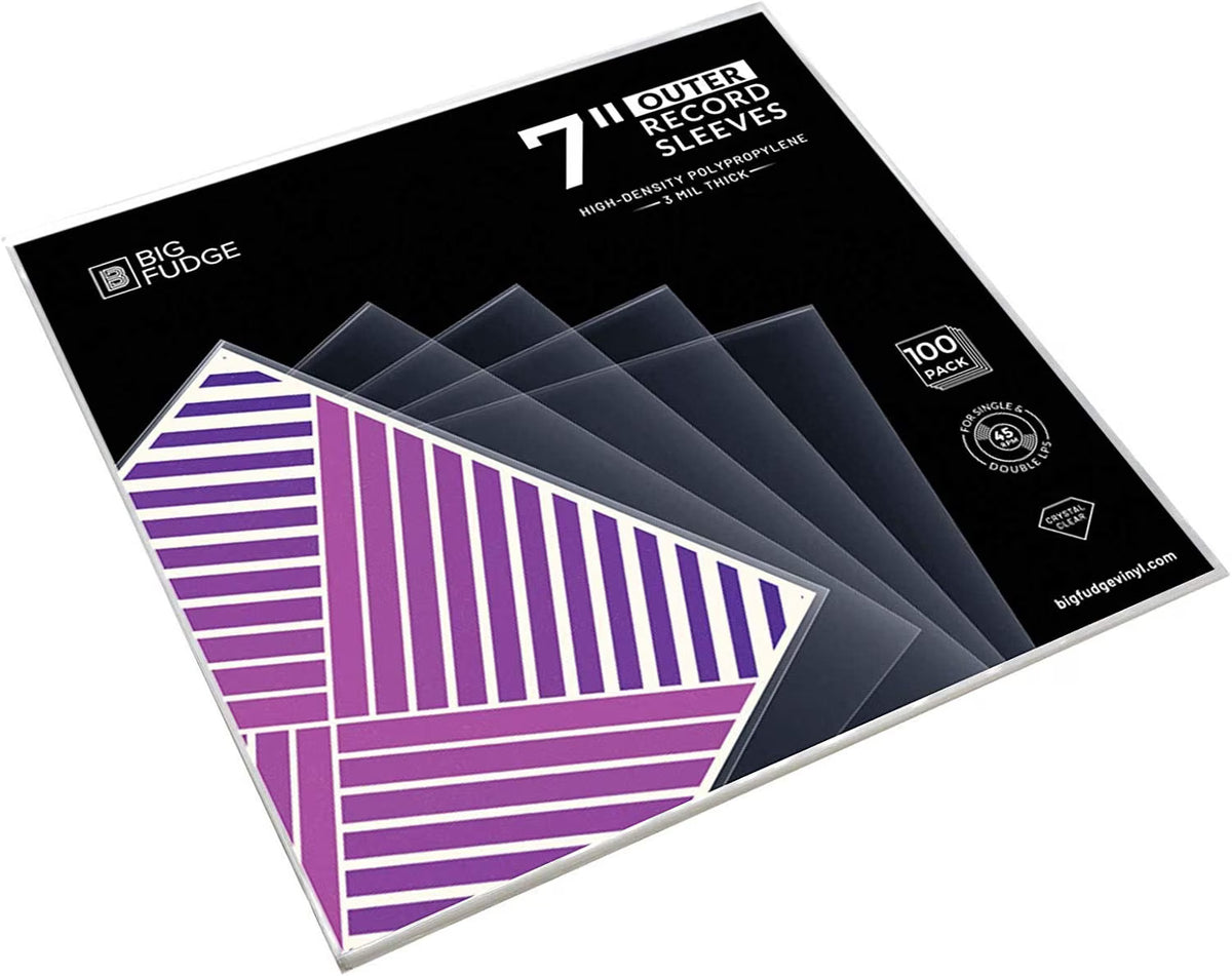 7 inches premium inner sleeve 100 packs