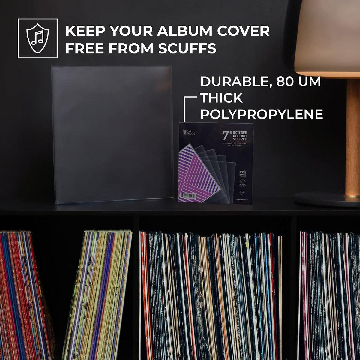 7 inches premium inner sleeve 100 packs