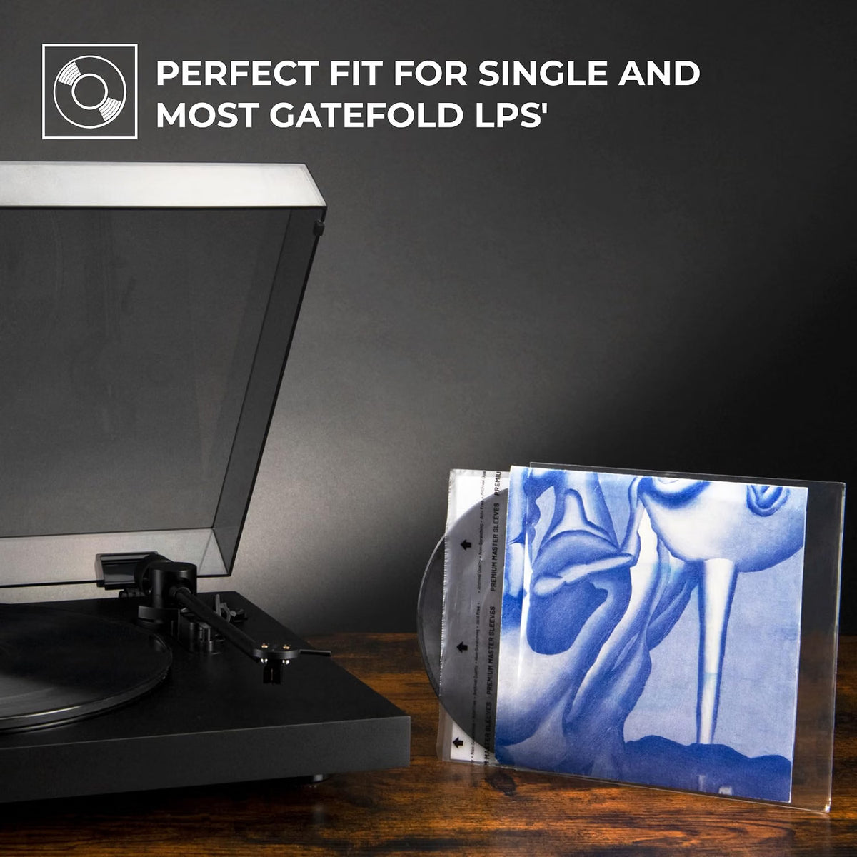7 inches premium inner sleeve 100 packs