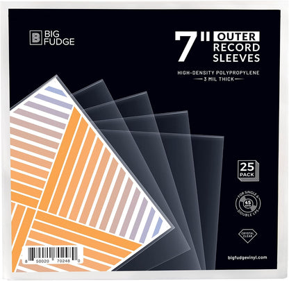 Outer Sleeves - 3 mil HDPP, Crystal Clear, Wrinkle-Free