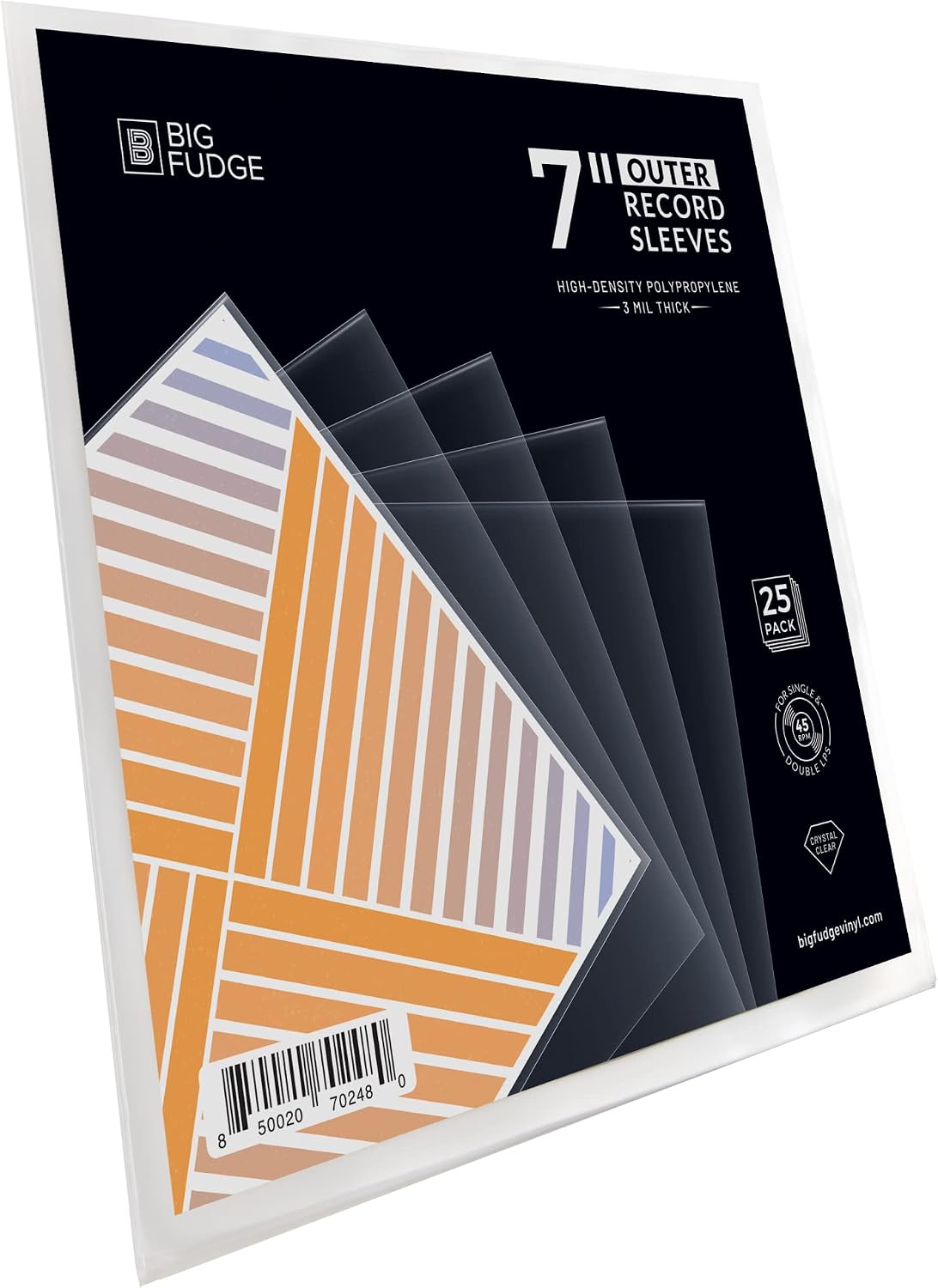 Outer Sleeves - 3 mil HDPP, Crystal Clear, Wrinkle-Free