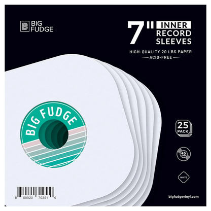 7inch Inner Record Sleeves _7 inch _25x Pack