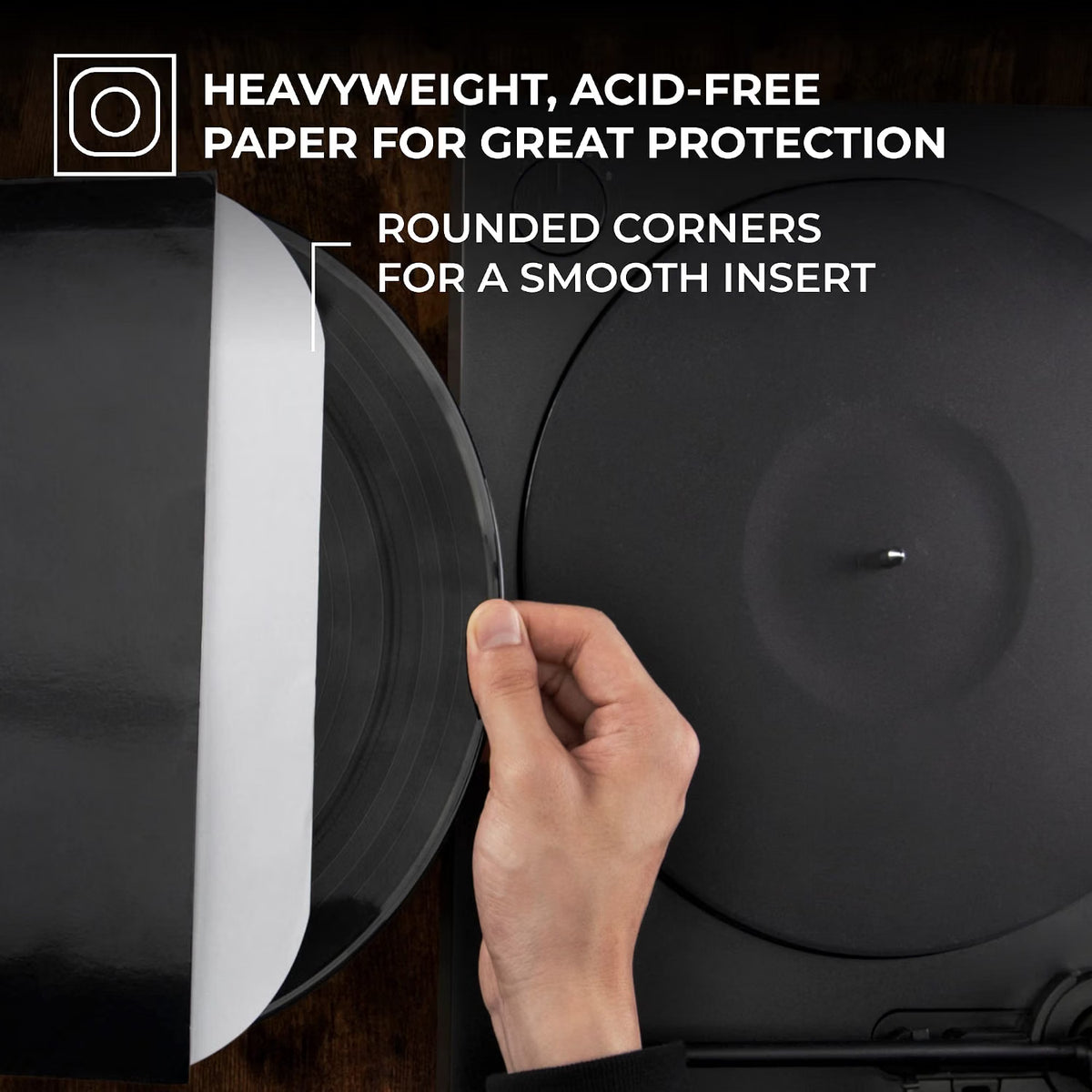 12 inches inner sleeve 25 packs