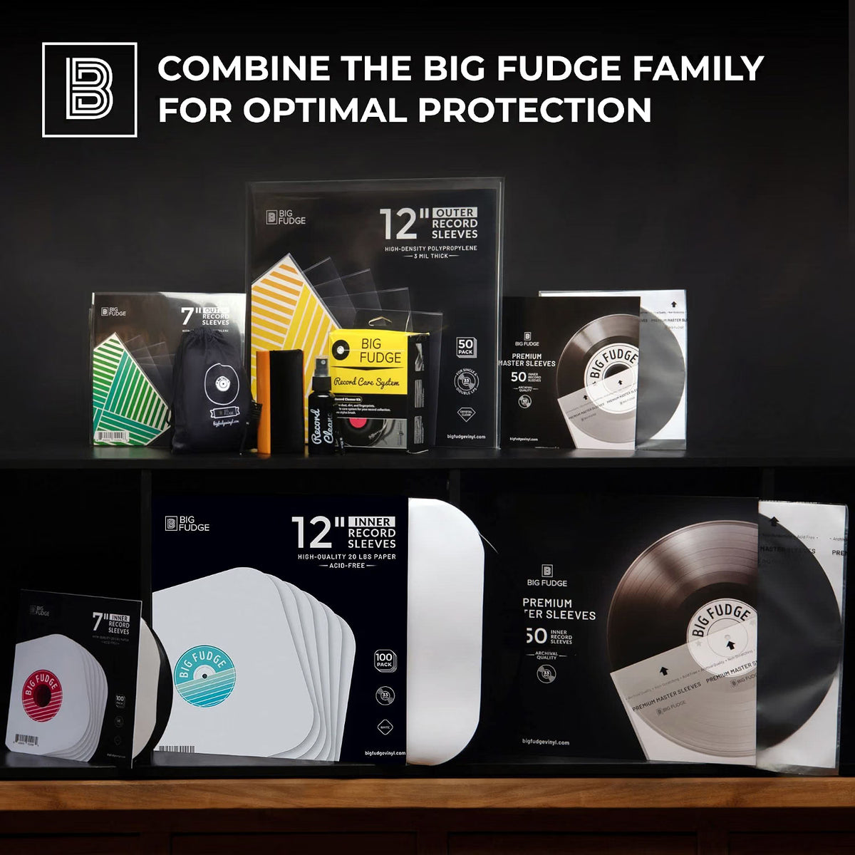 12 inches inner sleeve 25 packs