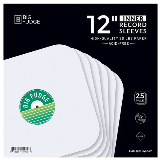12inch Inner Record Sleeves _12 inch _25x Pack