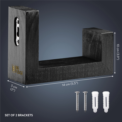 Vinyl Wooden Wall Shelf Bracket