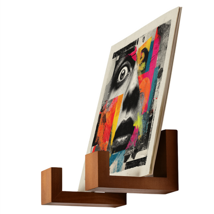 Vinyl Wooden Wall Shelf Bracket