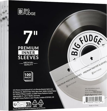 Premium Master Sleeves - 3-ply HDPE, Rice Paper Backing, Archival Quality