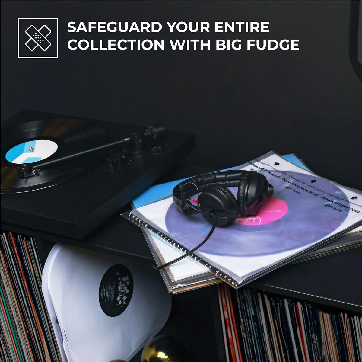 12 inches premium inner sleeve 100 packs