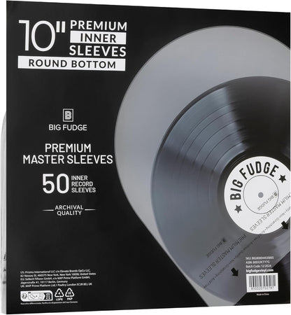 Premium Round Bottom Inner Vinyl Sleeves