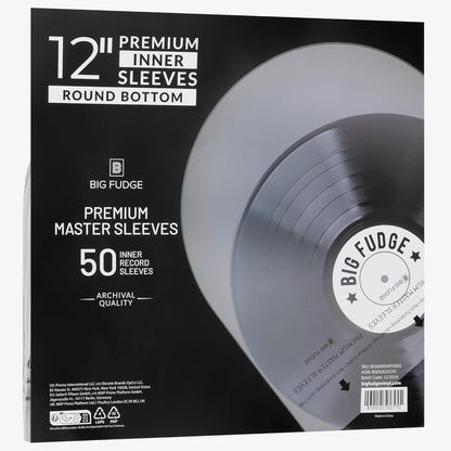 Premium Round Bottom Inner Vinyl Sleeves