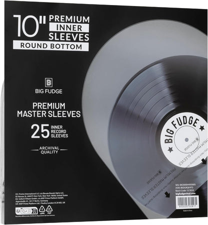 Premium Round Bottom Inner Vinyl Sleeves