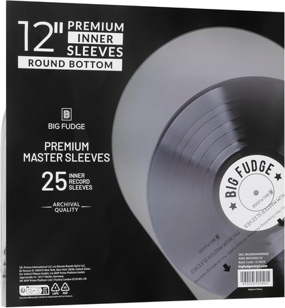 Premium Round Bottom Inner Vinyl Sleeves