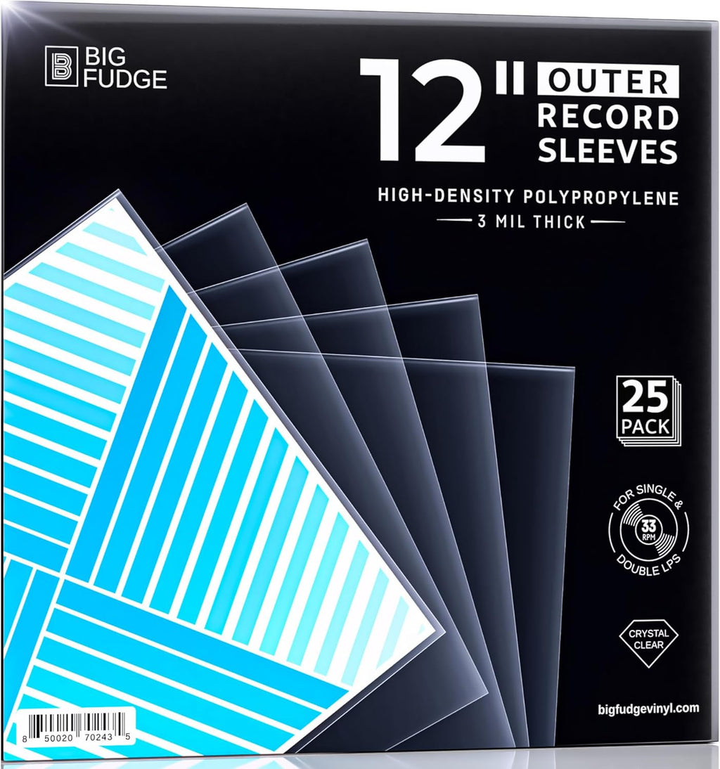 Outer Sleeves - 3 mil HDPP, Crystal Clear, Wrinkle-Free