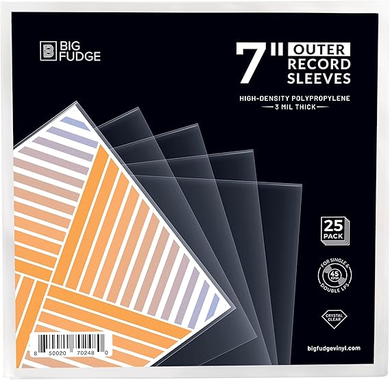 Outer Sleeves - 3 mil HDPP, Crystal Clear, Wrinkle-Free