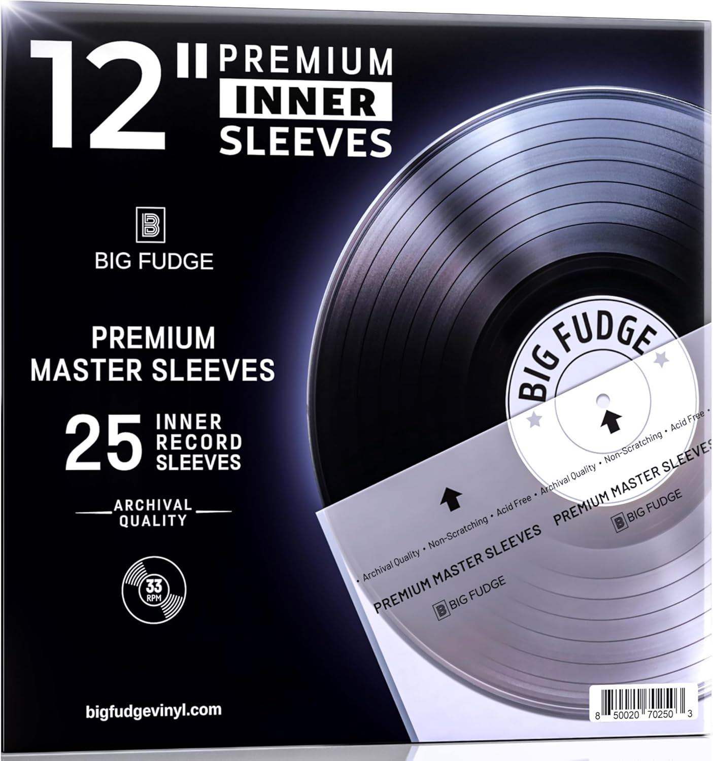 Premium Master Sleeves - 3-ply HDPE, Rice Paper Backing, Archival Quality