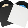 Blank Album Jackets, Black or White, 20x 12 Inch or 7 Inch LP Vinyl Covers