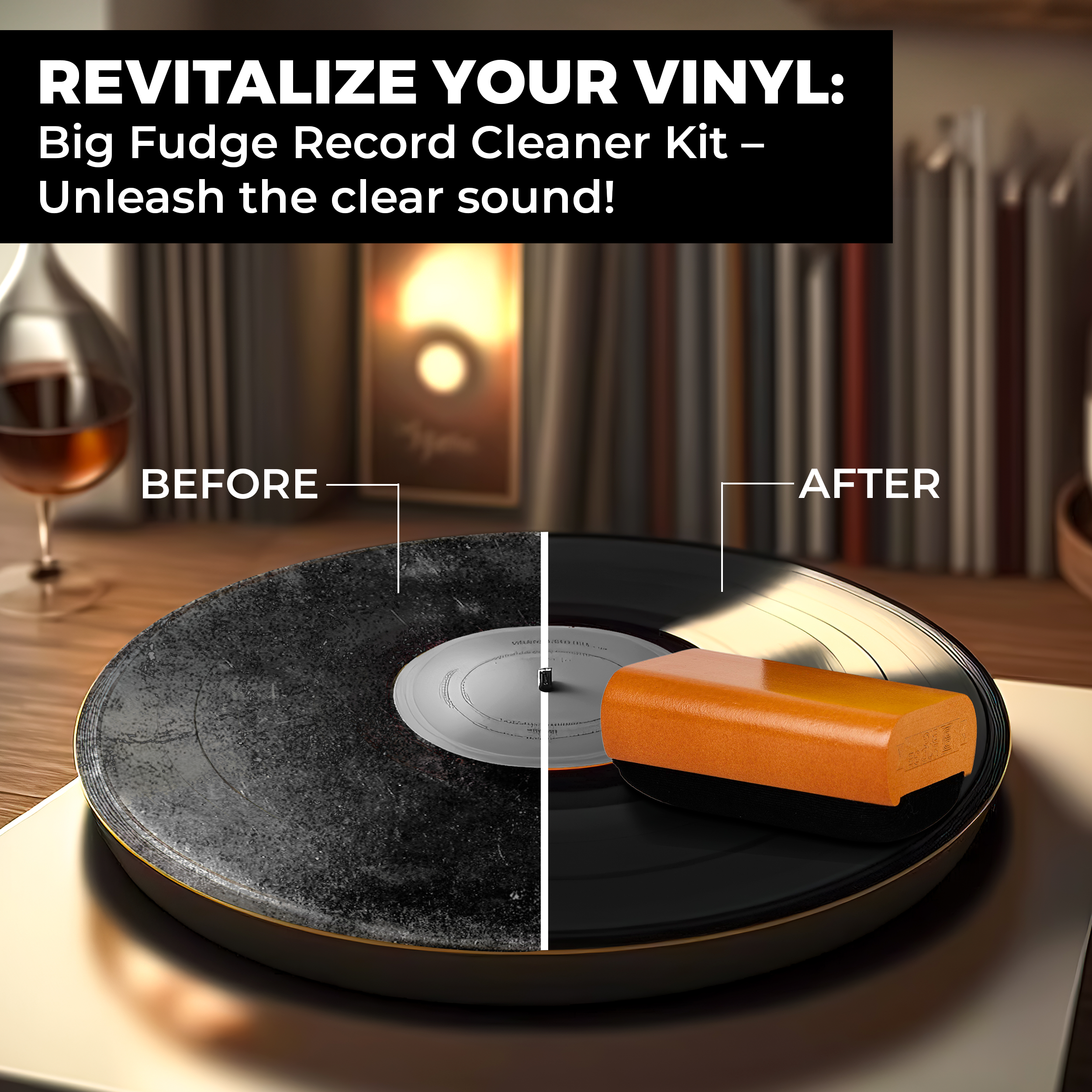 Premium Vinyl Record Cleaning Kit