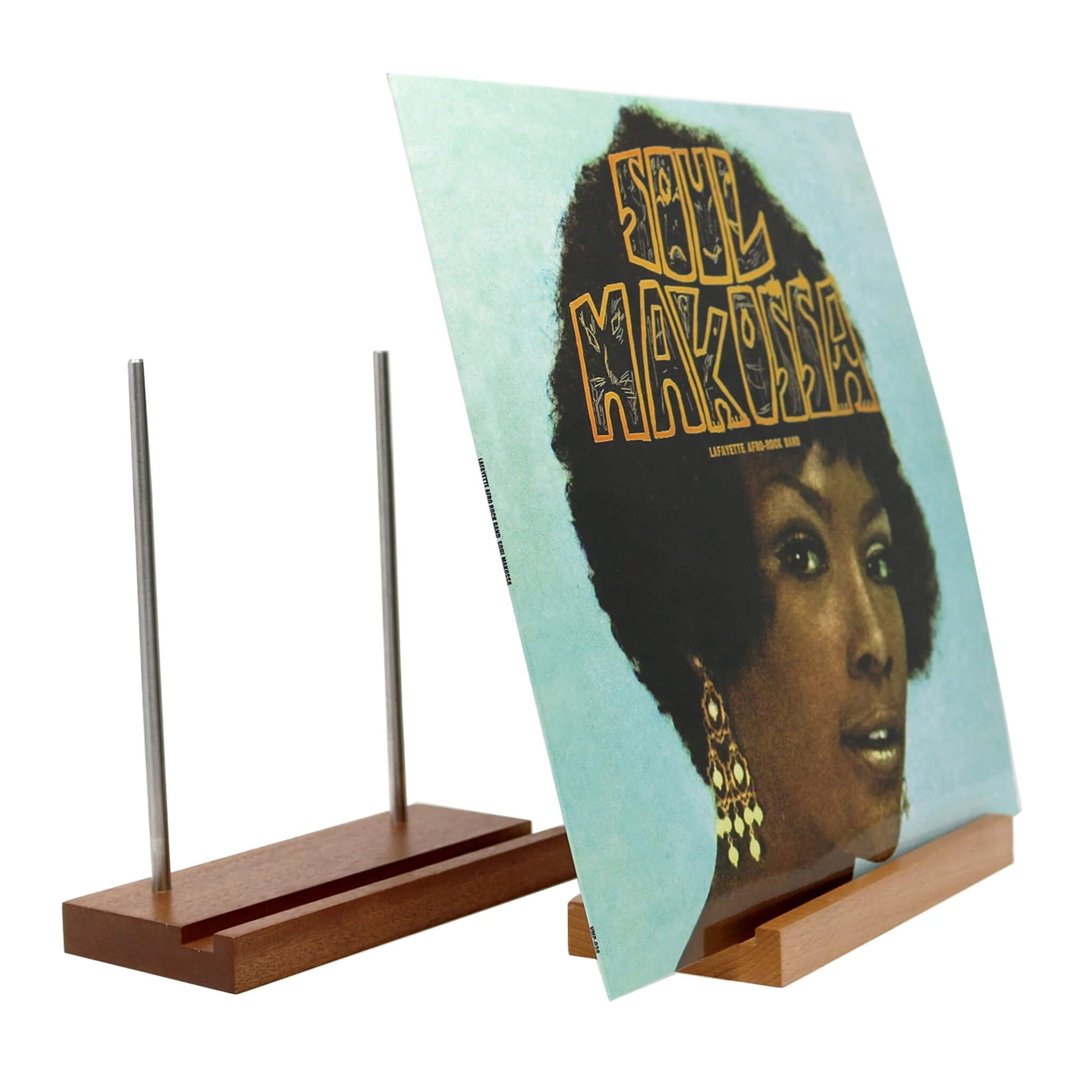 Burnt Sold Wood Record Holder, Rustc Vnyl Album Organzer Storage