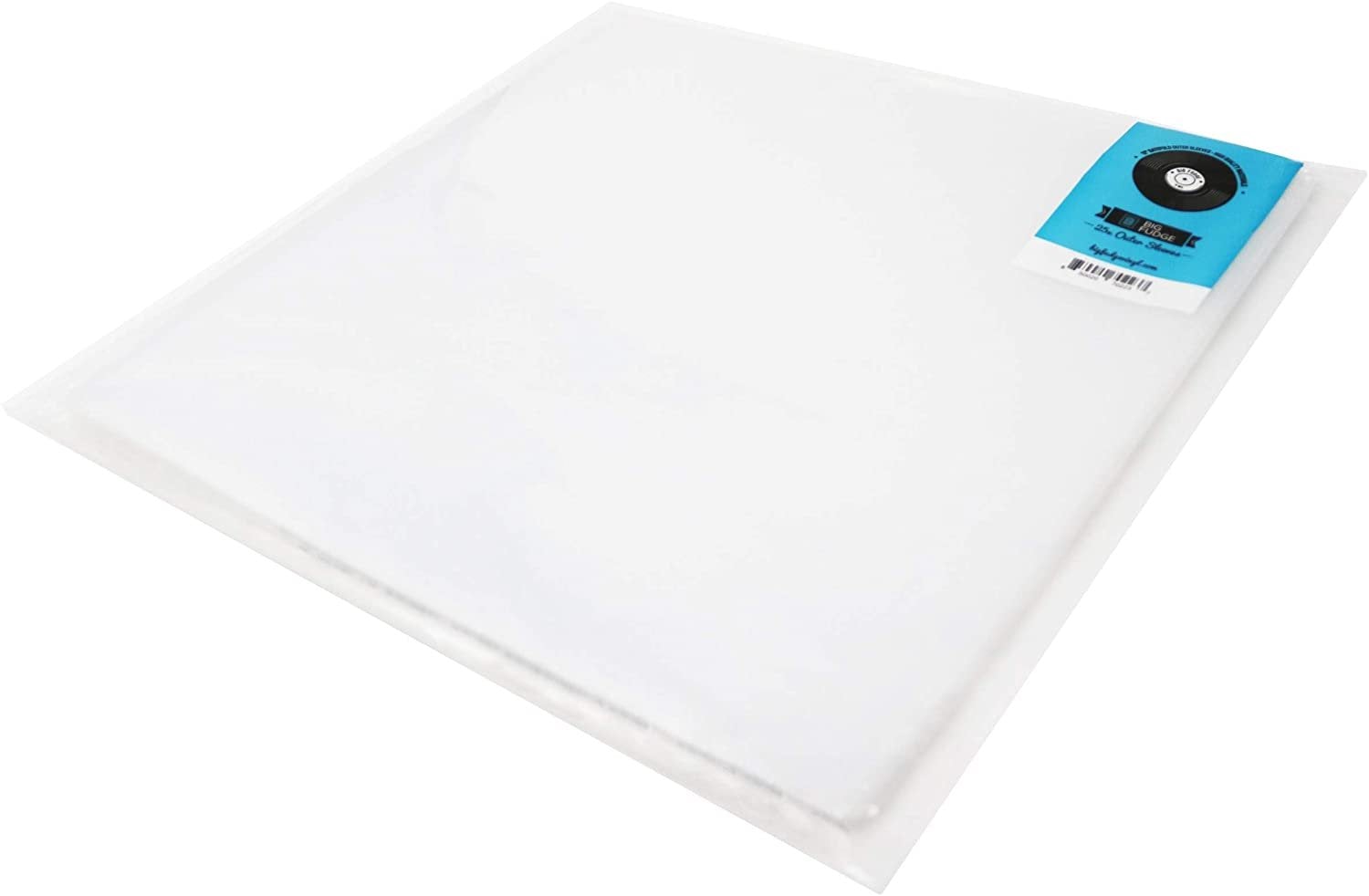 Big Fudge BFGFS12x25US 12-inch Vinyl LP Record Gatefold Outer Sleeves 25 Pack Crystal Clear Big Fudge BFGFS12x25US 12-inch Vinyl LP Record Gatefold Outer Sleeves 25 Pack Crystal Clear