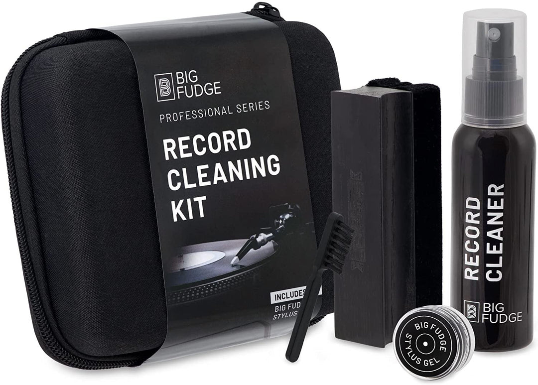 Vinyl Record Cleaner, kulloomii Record Cleaning Kit 6Pcs, Velvet