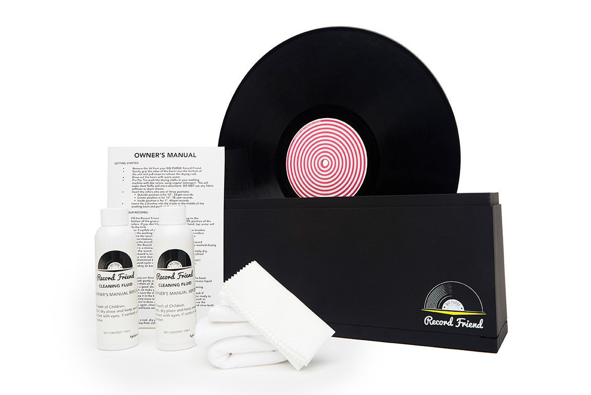  Big Fudge Vinyl Record Cleaning Kit - Complete 4-in-1