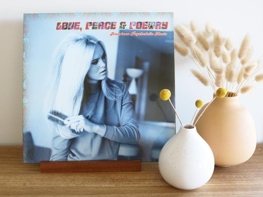 Vinyl Record Display Stand